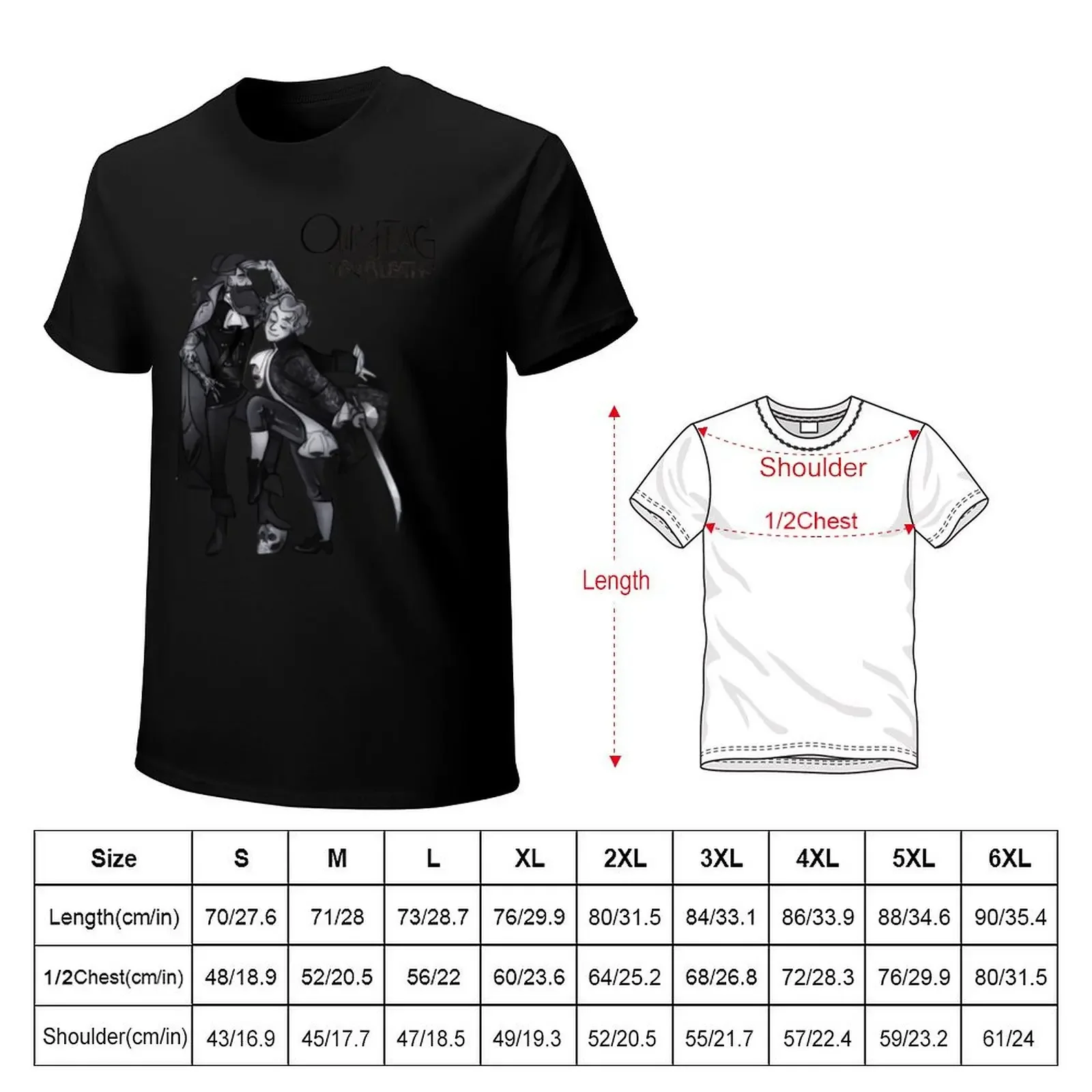 Ofmd T-Shirt vintage anime shirt kawaii clothes anime tshirt t shirts for men pack
