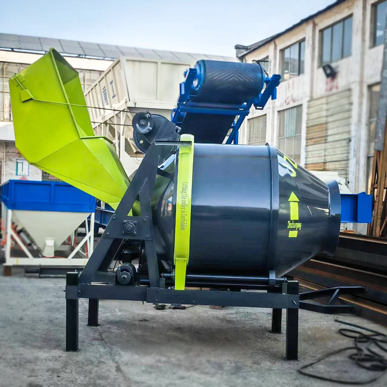 

Hot JZC Mobile Cement Mixer Electric Motor Concrete Mixers Mortar Mixing Machinery 500l Concrete Mixer for Construction Site