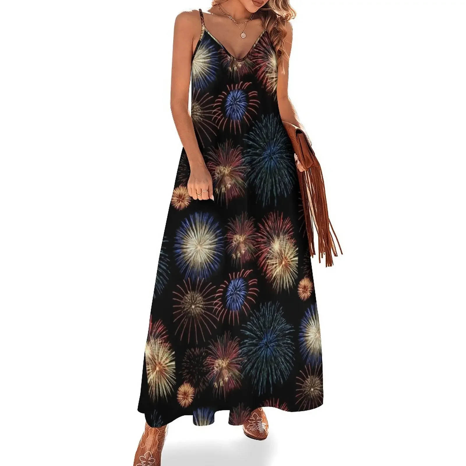 

Firework Magic Sleeveless Dress clothing women summer 2025 dresses for special events