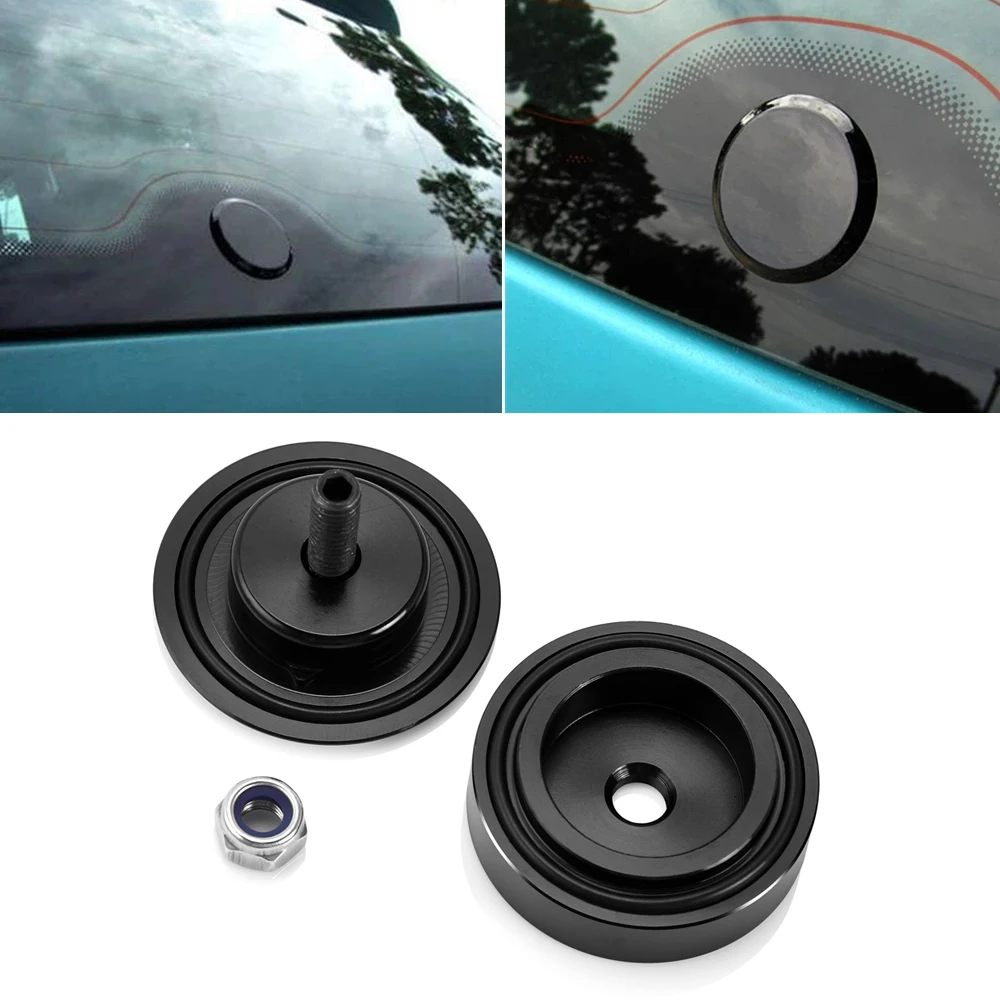 Aluminum Car Rear Wiper Delete Kit Plug Cap for Seat Ibiza 6j 6l Leon MK3 5f mk2 mk1 Cupra FR Ateca etc