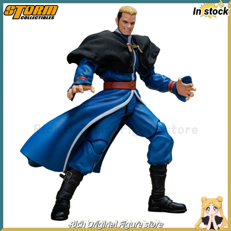 【Op voorraad】Originele Storm Collectibles THE KING OF FIGHTERS '98 ULTIMATE MATCH Leopold Goenitz Anime 1/12 Buyi Action Figure