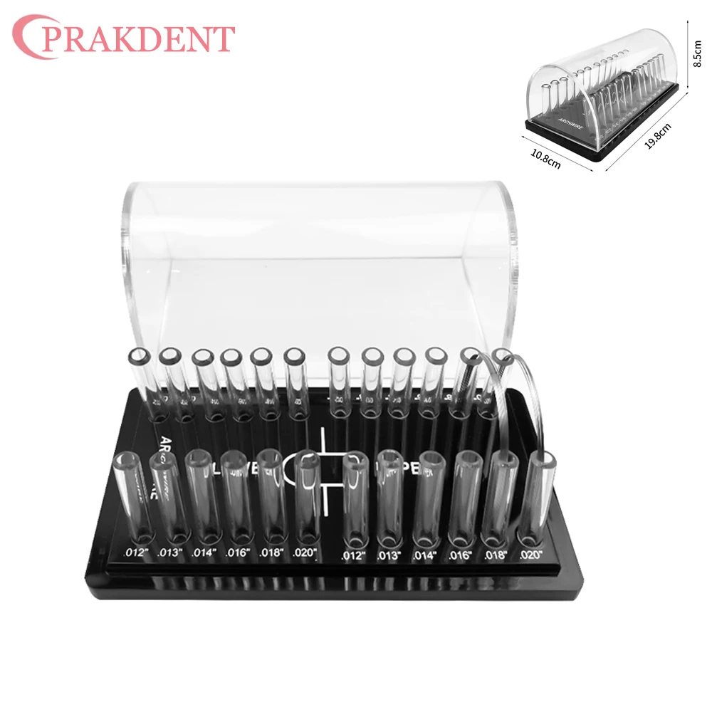 

Orthodontic Arch Wire Placement Box Storage Of Round Wire Box Acrylic Transparent Box Dental And Oral Materials 1pcs