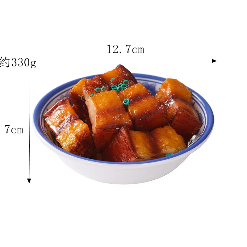 Simulation Chinese Dish Model, Fake Model Realistic Hot Cool For Restaurant Display Sample Fake Food Props