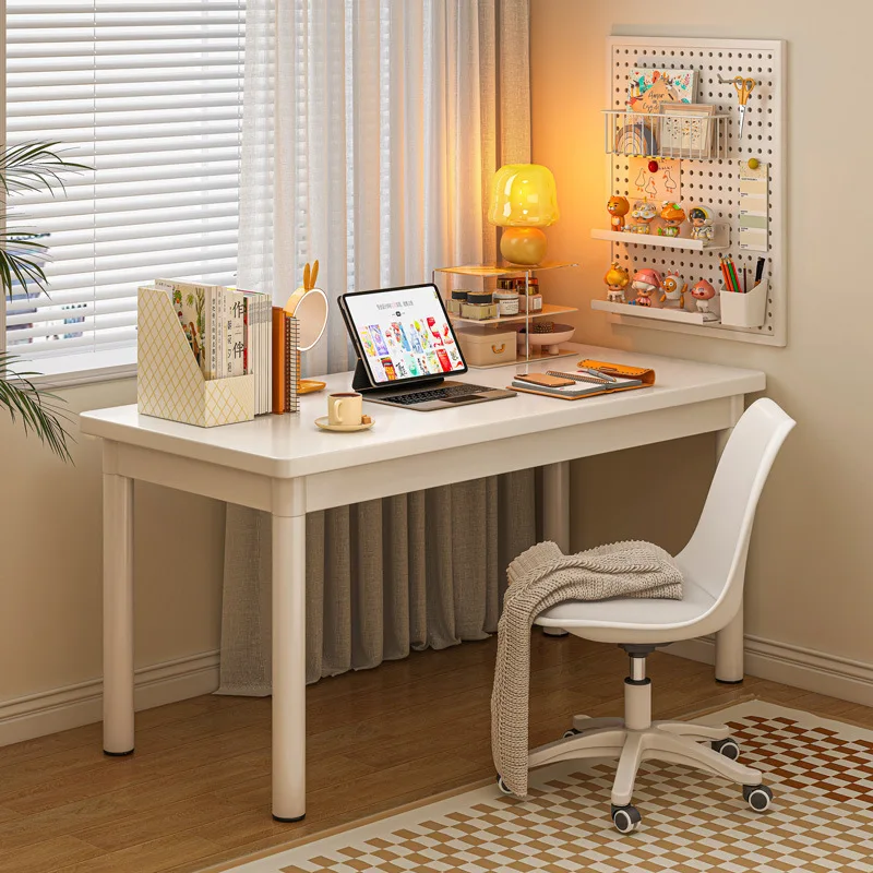 

White Desk Student Home Simple Bedroom Girls Makeup Workbench Computer Desktop Desk