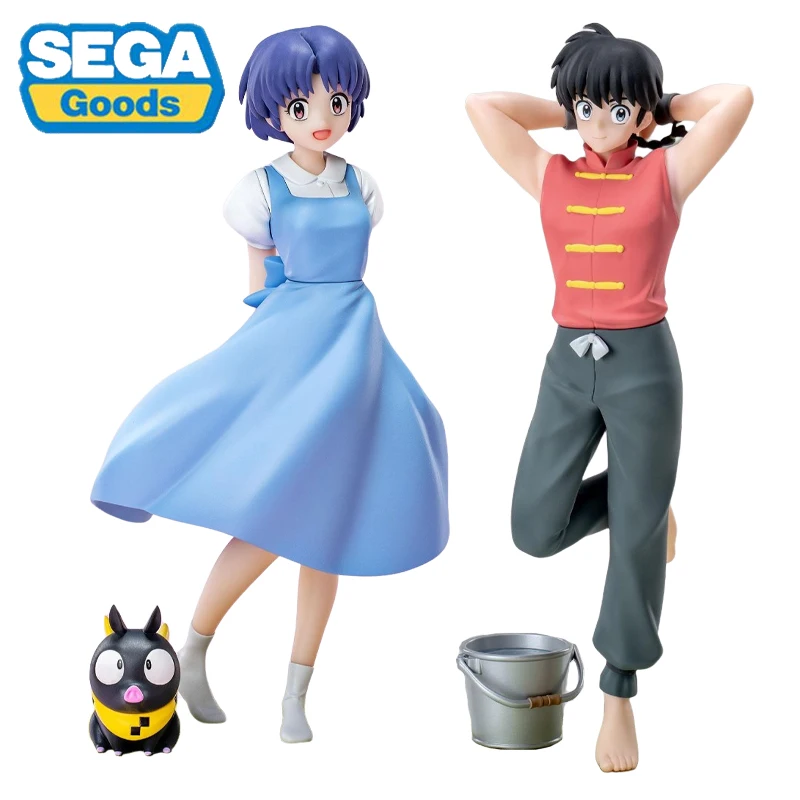 

Original SEGA Luminasta Ranma 1/2 Ranma Tendou Akane Animated Version Genuine Anime Figure Collectible Model Doll Ornament Gifts