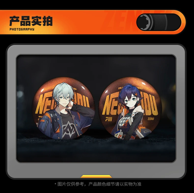 [Original] Game Zenless Zone Zero ZZZ Pyrois Wise Belle Cosplay Zinnabzeichen Anime Broschen Accessoires Cartoon Halloween Geschenke – Detail 6