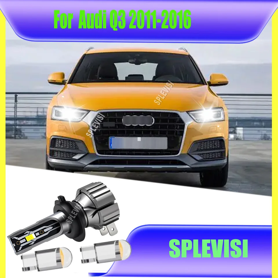 

H7 Car LED Xenon White Headlight Conversion Kit , Mini Size Design Easy Setup For Audi Q3 2011 2012 2013 2014 2015 2016