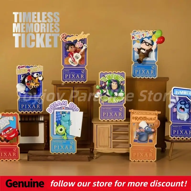 

2026 Genuine 40th Anniversary Timeless Memories Ticket Series Blind Box Fridge Magnet Trendy Collectible Figurine Home Decor