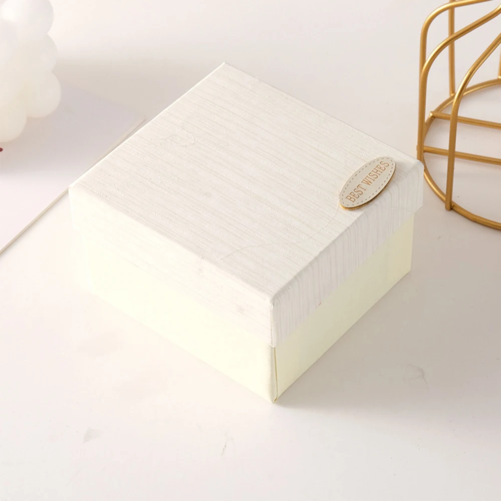 New Style Square Watch Holder Jewelry Storage Box Packaging Earrings Bracelet Small Case as Gift for Family Friend With Pillow