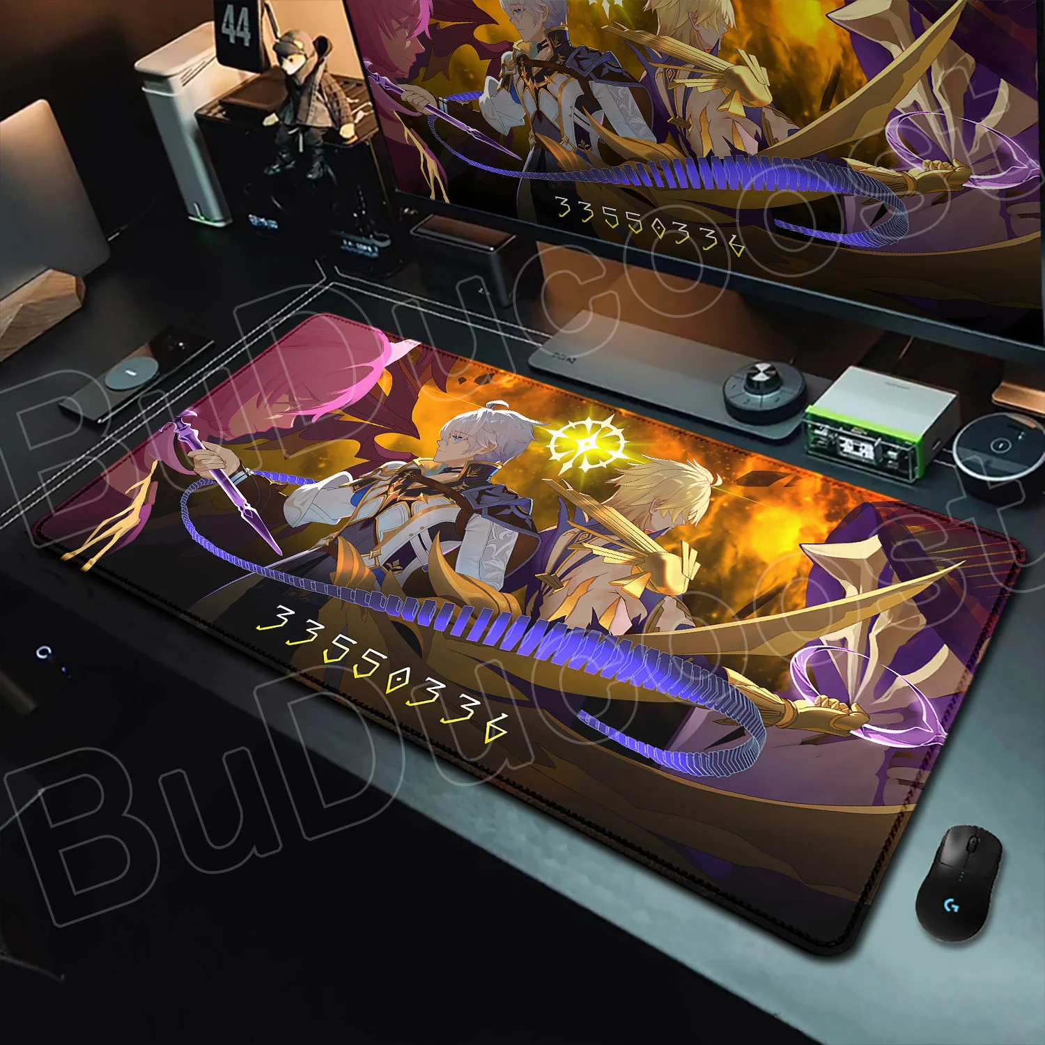 

Large Mouse Pad 1200x600mm Game Honkai Star Rail Phainon Desk Mat Pc Carpet HD Printing Laptop Mousepad Keyboard Pad Accessories