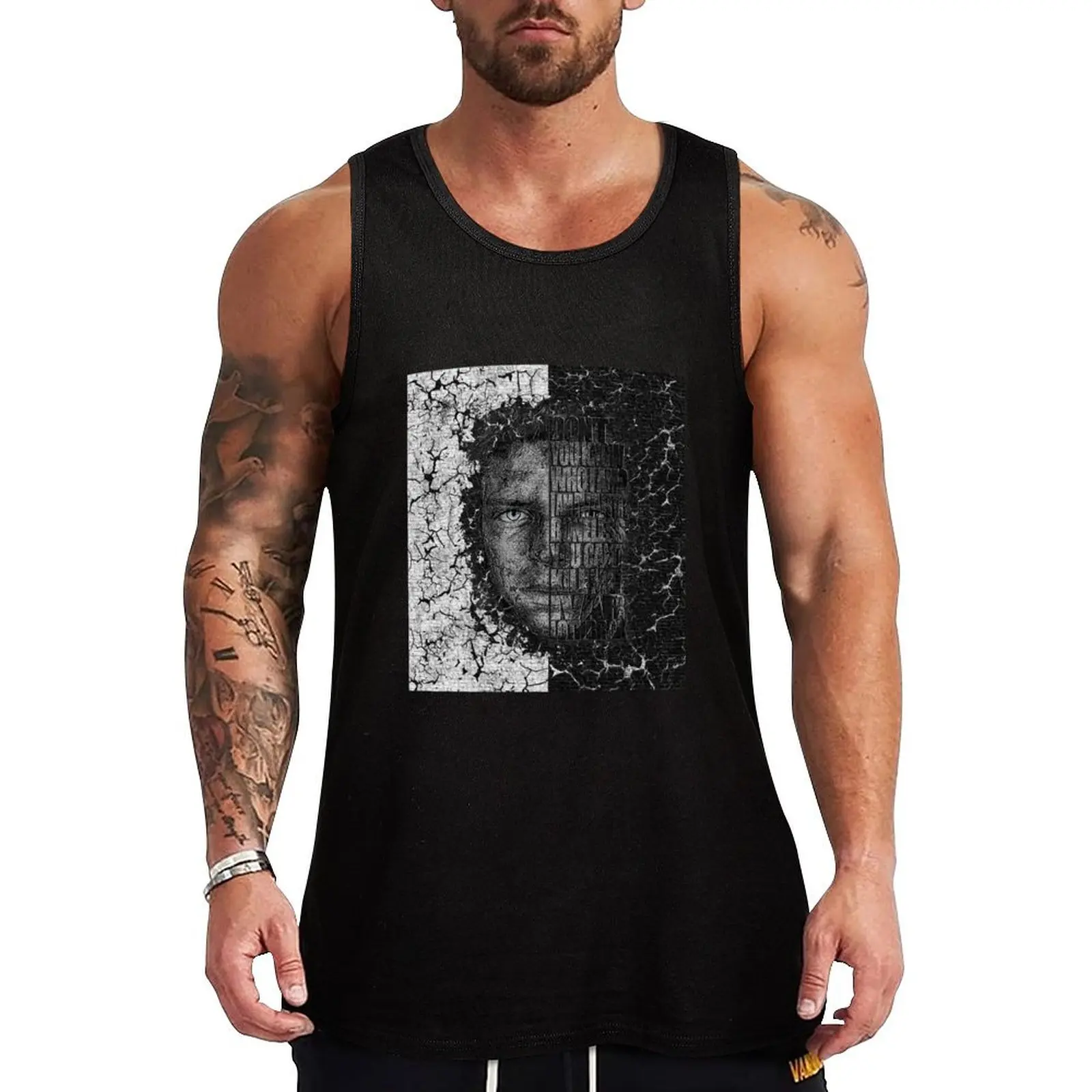 

Vikings - Ivar Boneless Quote Tank Top Sportswear for men bodybuilding t-shirt Men gym sportswear Men's sleeveless