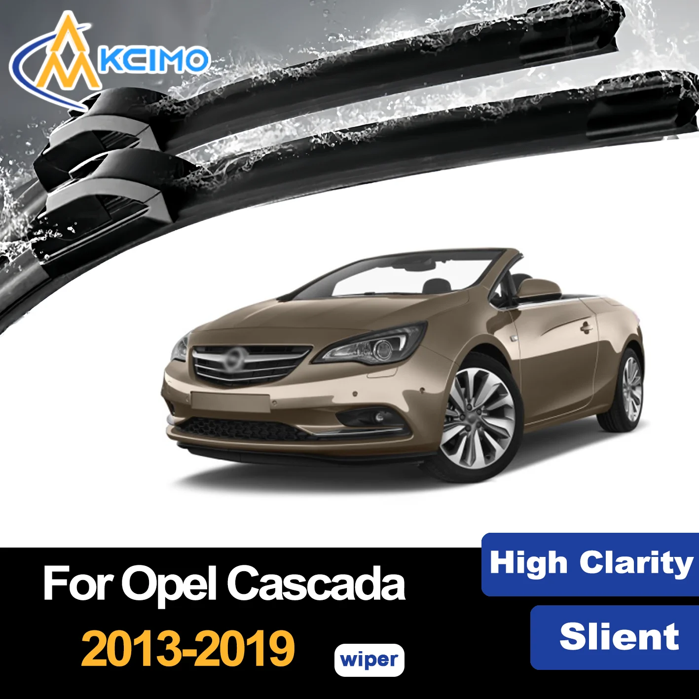 

Front Wiper Blades for Opel Cascada 2013–2019 Buick Cascada Vauxhall Cascada Car Windscreen Windshield Window Wiper Accessories