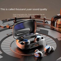 M9 New TWS In-Ear Sleep Bluetooth Earphones with High Battery, Low Delay, Noise Reduction, and Sweating Prevention for esports