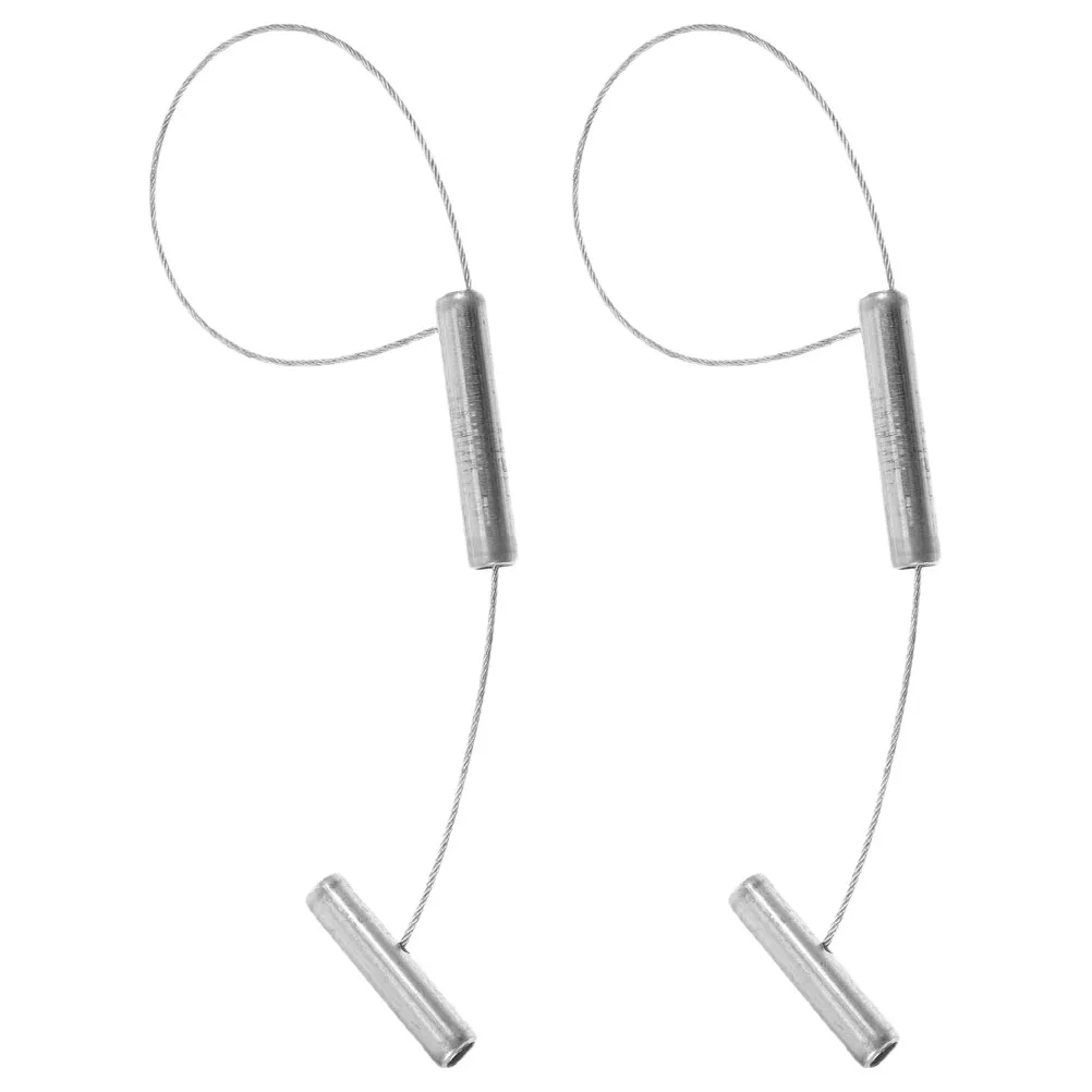 

2 pcs Pig Goat Catcher Poles Catcher Pole Cattle Neck Tie Rope Cow Sheep Livestock Control Holder Tool Sturdy Snare Holder