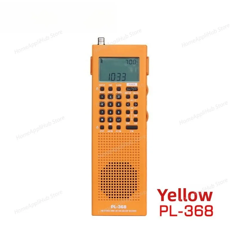 PL368 Portable Digital DSP Radio FM AM SW Multi Band Receiver with ETM Auto Scan Stereo Sound Compact Lightweight Radio