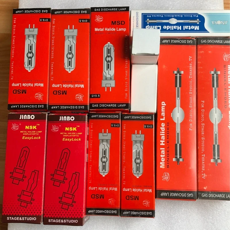 High Brightness Bulb HMI 300W557W1200W2500W Moving Head Light Bulb Theater Follow Spot Light Stage Tracking Light Shaking Bulb