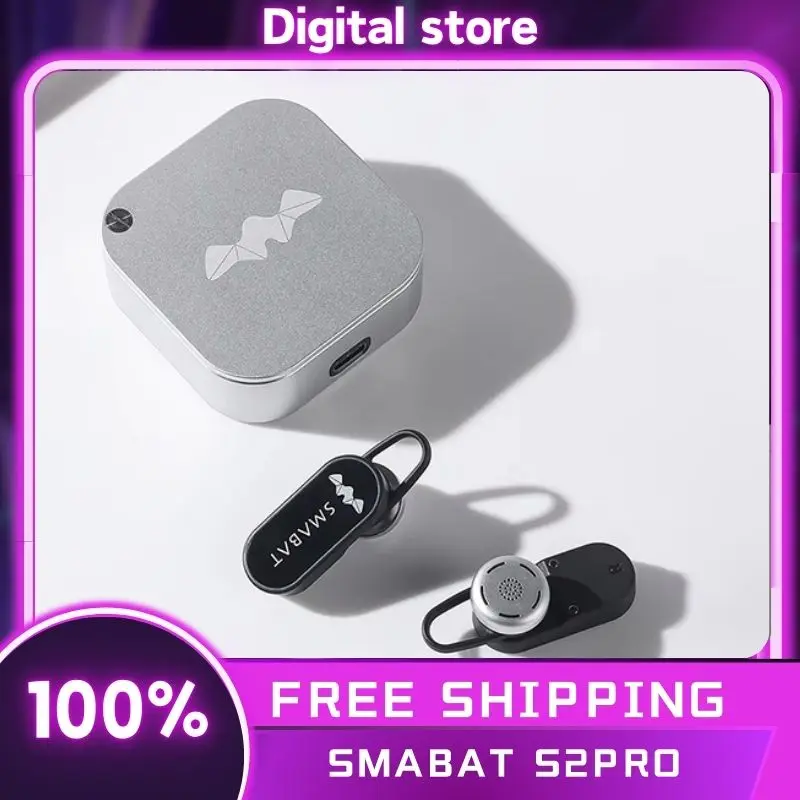 Smabat S2pro Wireless Hifi Earphone Open Back Driver Earbuds Customized 14.8mm Dynamic Waterproof Music Earphones Gaming Gifts