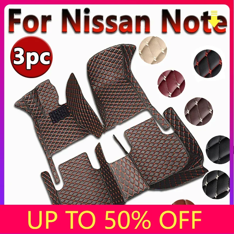 Car Floor Mats For Nissan Note e-Power E13 2WD 4WD 2021~2023 Waterproof Floor Mats Accesorios Para Auto Car Accessor Accessories