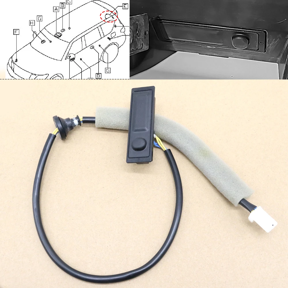 

Rear Trunk Lid Opening Button Tailgate Lock Release Switch 253801LA0A For Nissan Armada Patrol Y62 For Infiniti QX56 QX80 Z62