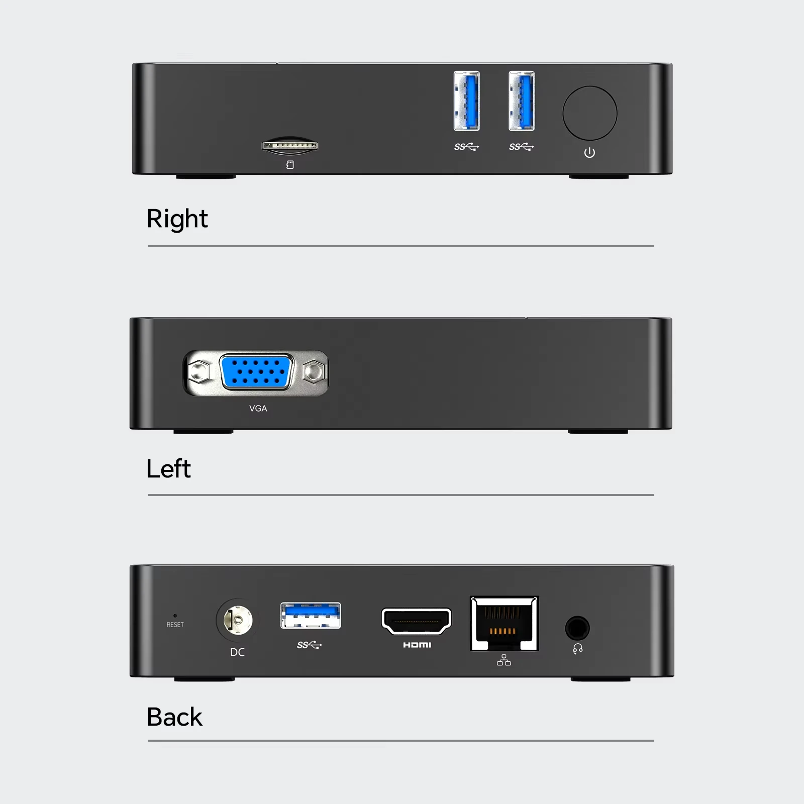 SOYO M2  Mini PC: Powerful 6GB RAM, 64GB EMMC, Intel N4000, Windows 11 Pro - Compact & Ideal for Home, Business & Gaming