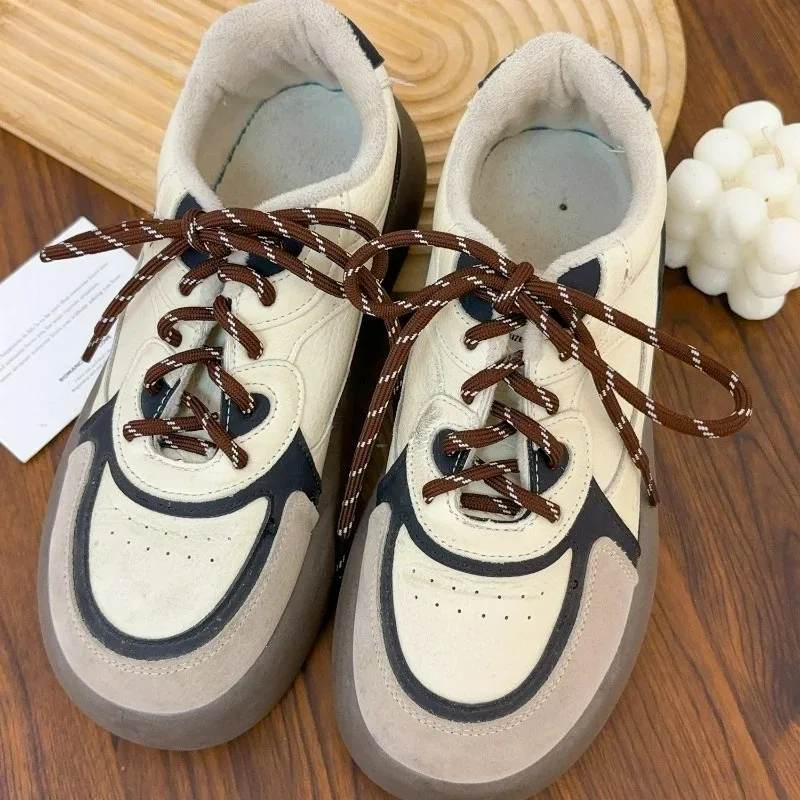 DIY Colorful Diagonal Dots Round Rope Shoelaces Coarse Weave Polyester Shoes Laces for Women Men Sports Casual Sneaker Shoes