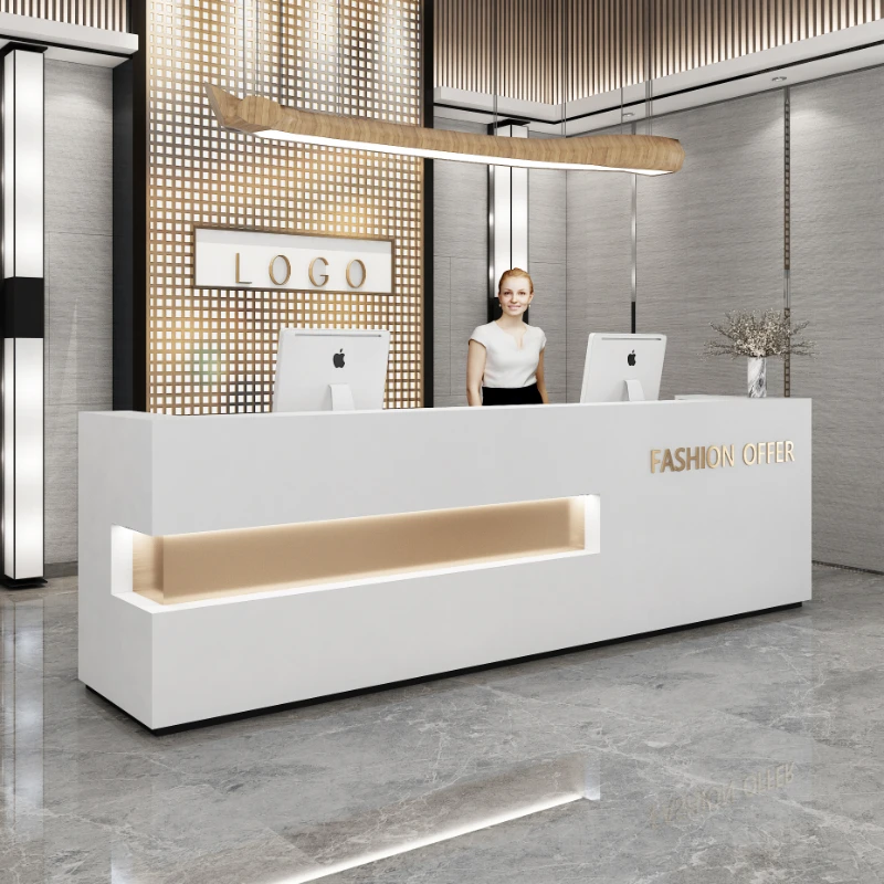 Cash Premium Reception Desk Clinic Shopping Front Display Bar Beauty Reception Desk Store Mostrador Recepcion Shop Furniture