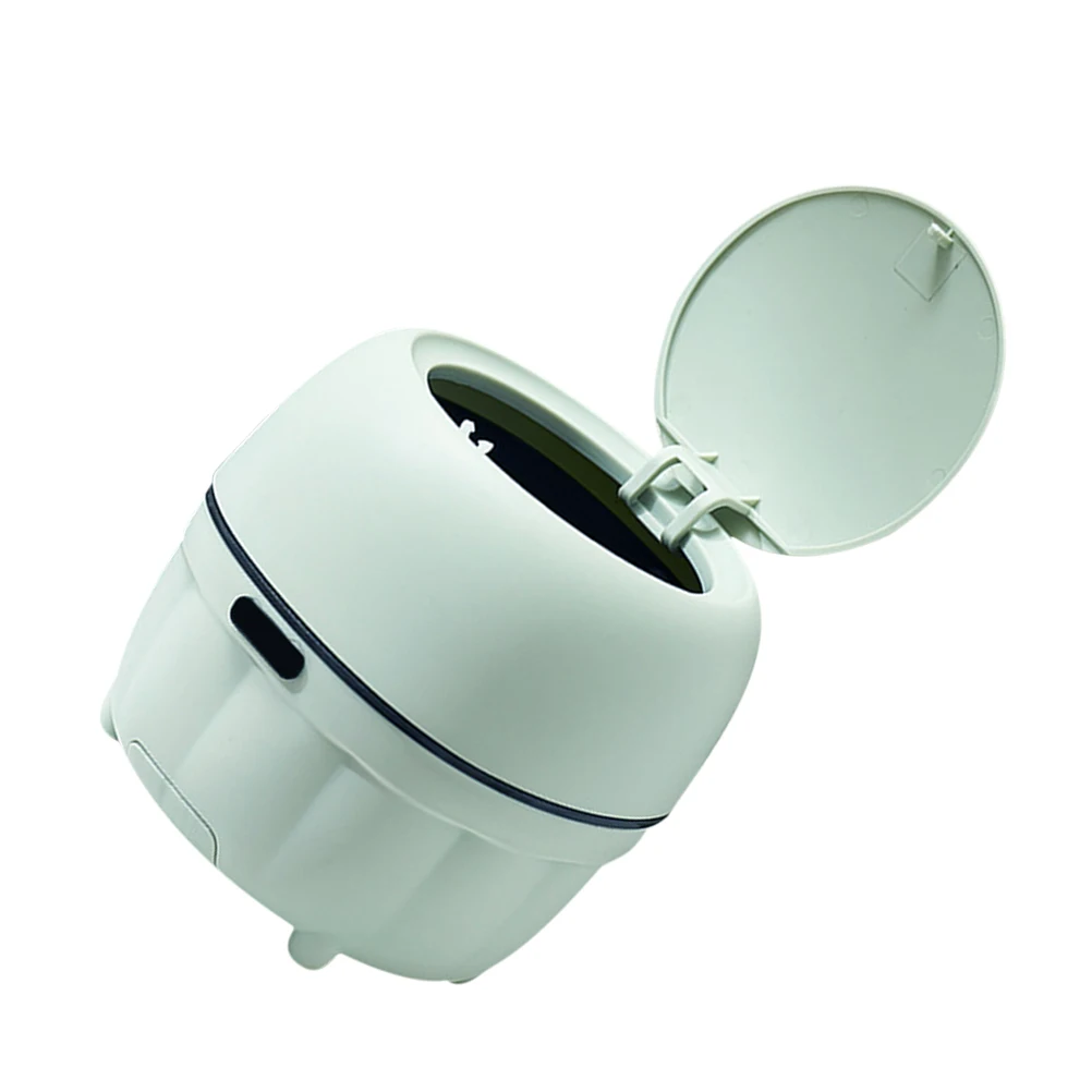 

Mini Trash Can Desk Cellphone Stand Holder Table Top Rubbish Bin Office Garbage Small Waste Basket Bedroom Kitchen Car
