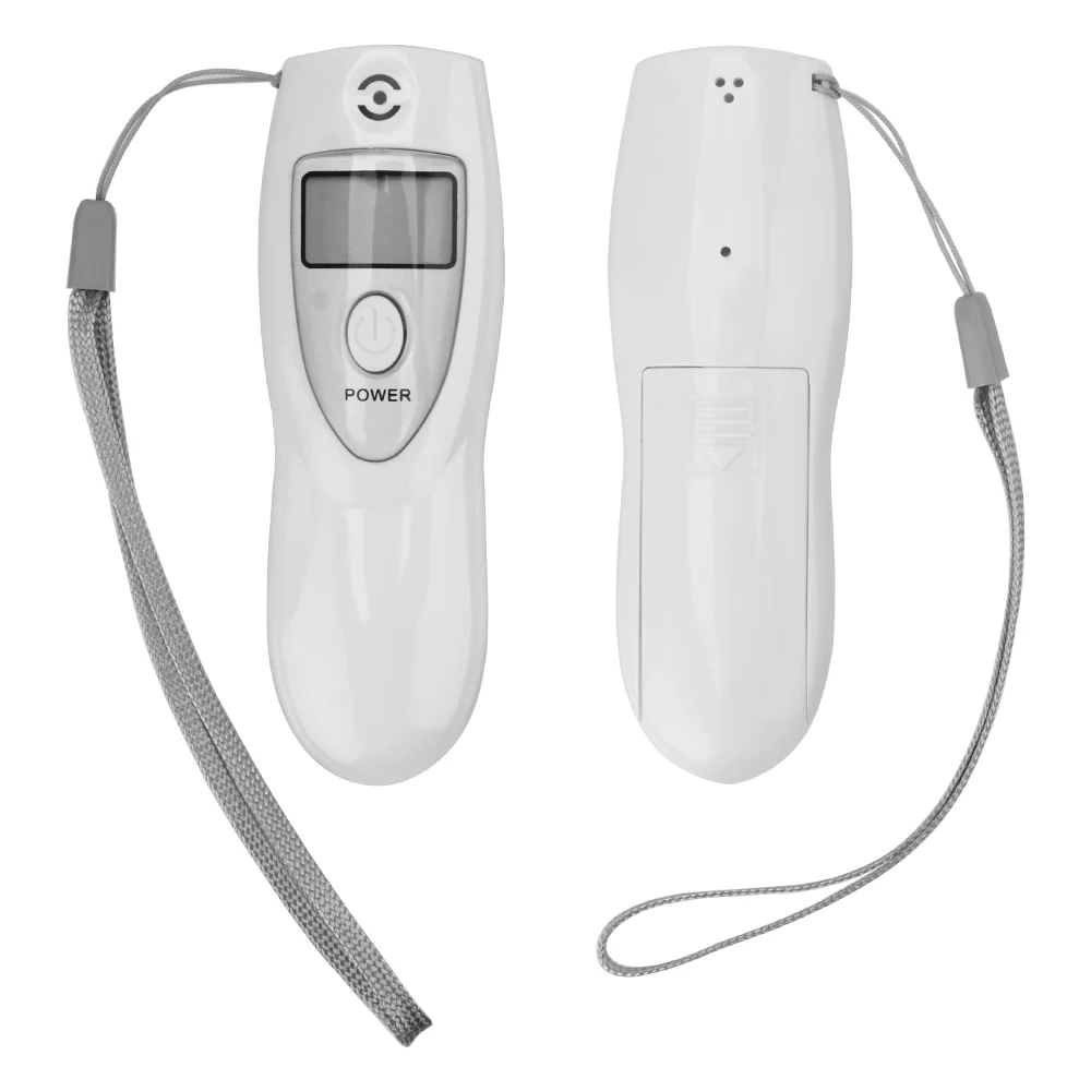 Analyseur de détecteur de lumière numérique, inhalateur, testeur d'haleine numérique LCD, déterminer l'alcootest portable