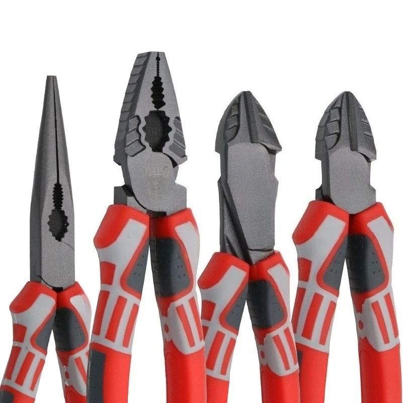Industrial grade eccentric steel wire, oblique pliers, large head oblique 6-inch 7-inch 8-inch tool pliers