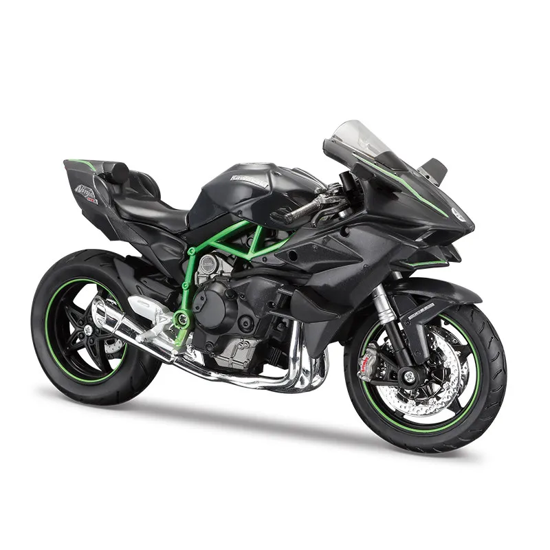 

Genuine Maisto Cars Toys For Collector 1:12 Kawasaki Ninja H2 R Motorcycle Toys Alloy Car Simulation Model Ornament