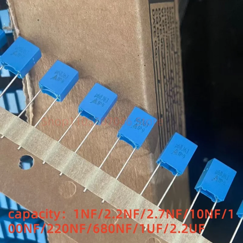 20 個校正フィルムコンデンサ B32529C 63V/100V102J/222J/272J/103J/104J/224J/474J/684J/105J/225J ブロックコンデンサ P5MM