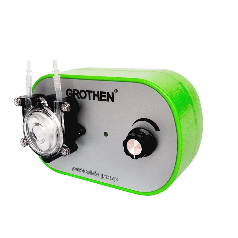 Pompa peristaltik presisi tinggi yang dapat disesuaikan, pompa peristaltik kecil, pompa cairan dari 10 ml/mnt hingga 160 ml/mnt