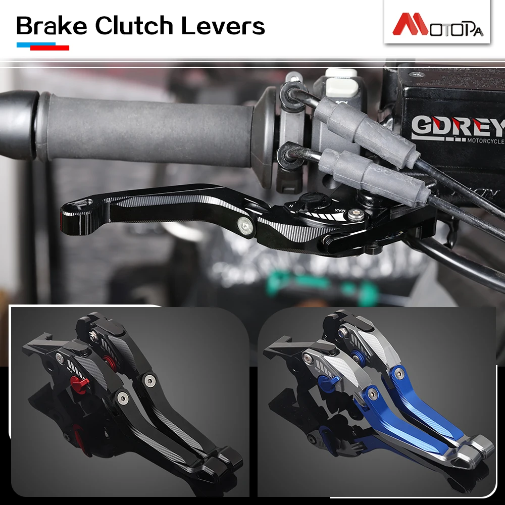 

Motorcycle Accessories Adjustable Brake Handles Brake Clutch Levers For YAMAHA YZF R15M 2022 R15 M 2023 2024 Folding Extendable