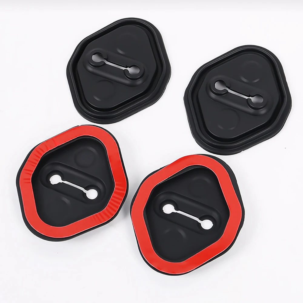 Car Door Lock Cover Limiter Protective Cover Fit for BAIC 212 T01 2024 2025 2026 Door lock Protection Cover Modified Accessories