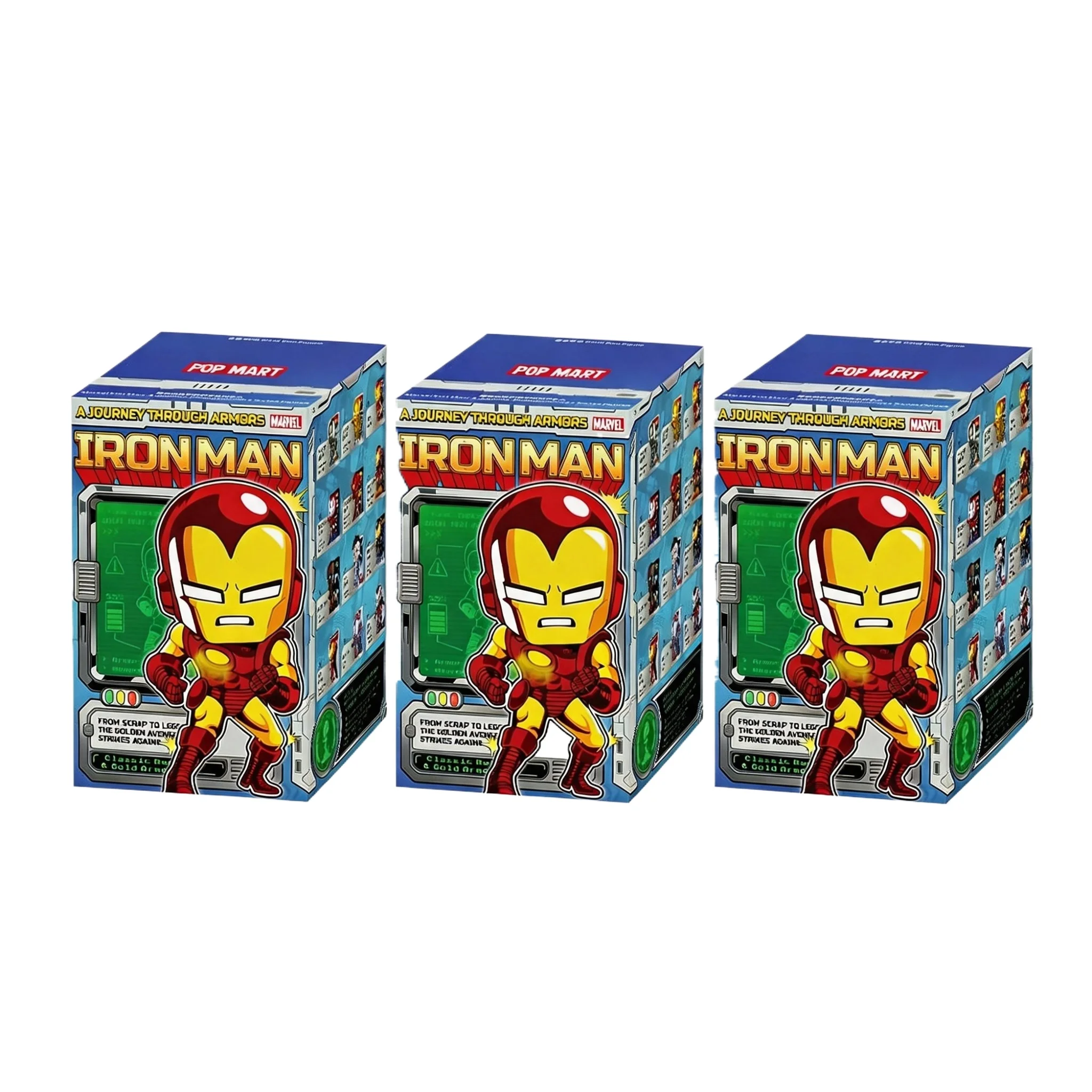 Authentic POPMART Blind Box Marvel Iron Man A Journey Through
