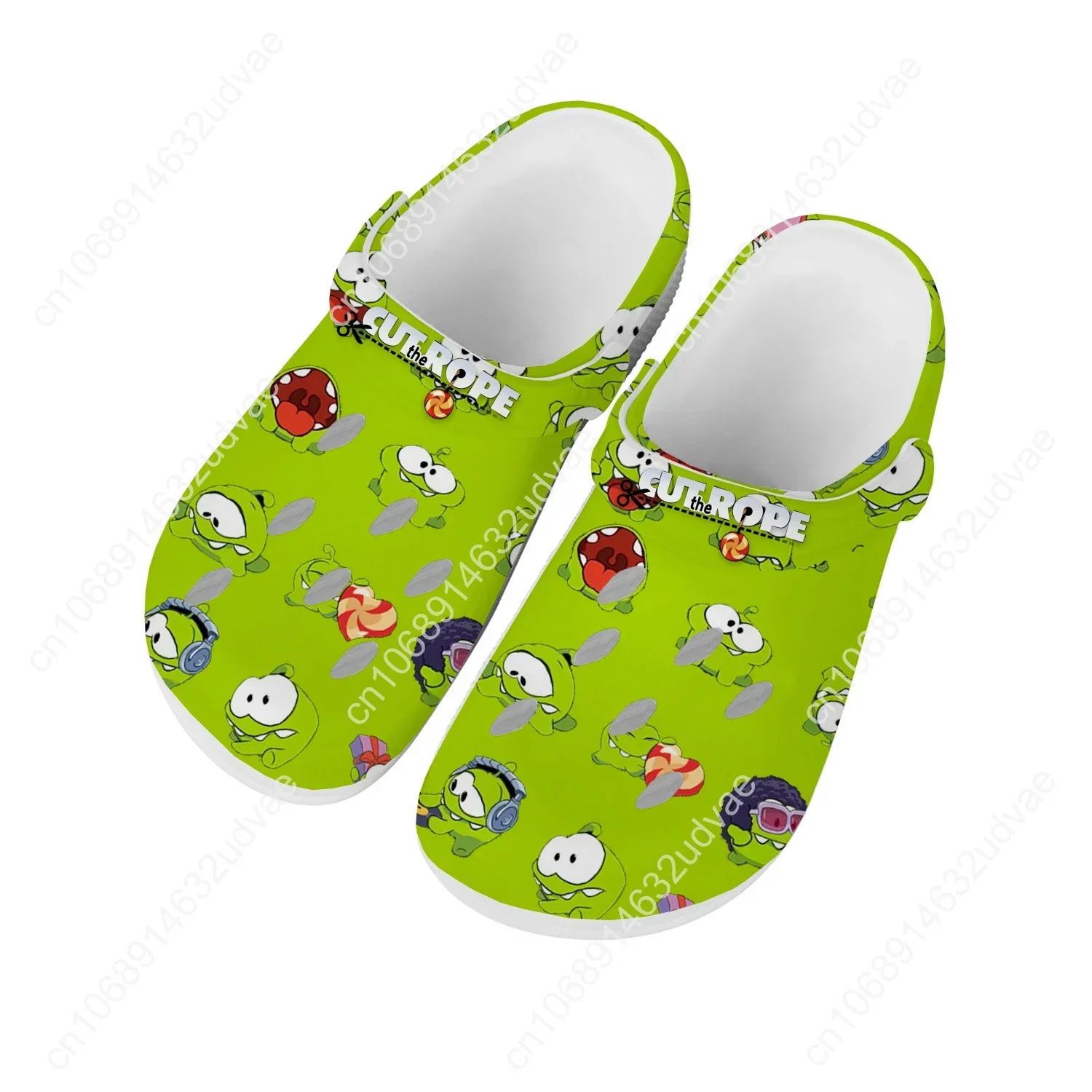 Cut The Rope Water Shoes Mens Womens High Quality Fashion Home Garden Clogs Customizd Sandals Beach Breathable Hole Slippers