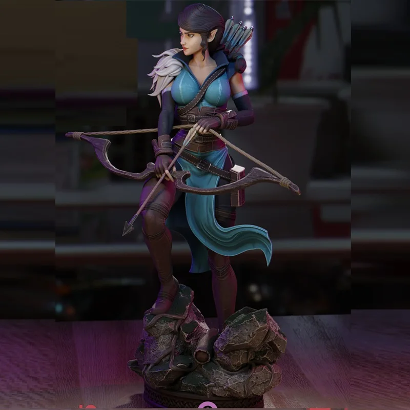 

LinDeekin D215 Индивидуальные 3D гаражные комплекты Неокрашенная фигурка GK Модели Белая смола Несобранные головоломки модели персонажей