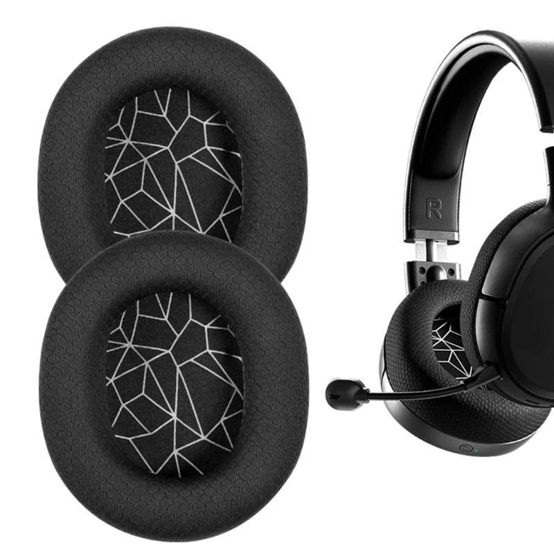1Pair Ear Pads For Arctis 3 5 7 Lossless Headphones Elastic Foam Earpads Ear Pads Sponge Cushion Replacement