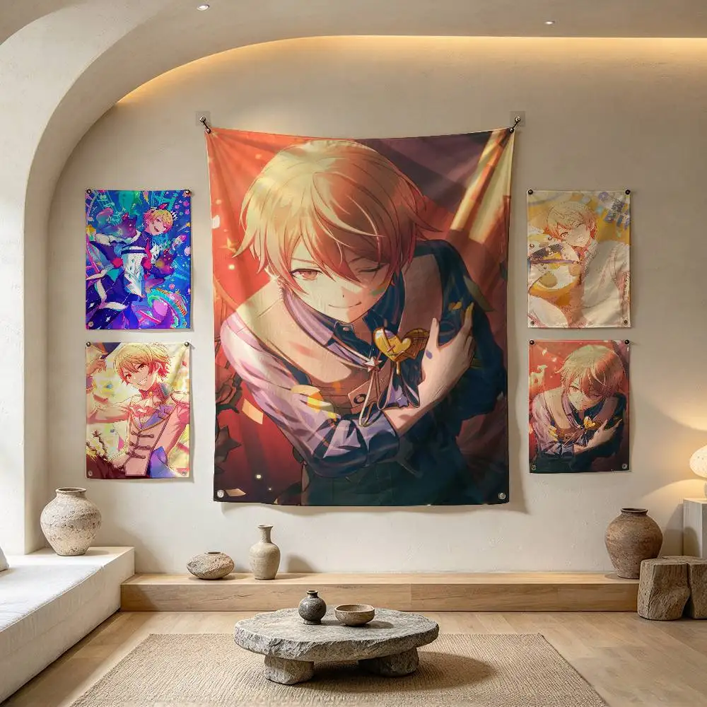 Game Project SEKAI T-Tenma Tsukasa  Flag Suitable For Party Club Outdoor Interior Wall Decoration Banner Fans Gift
