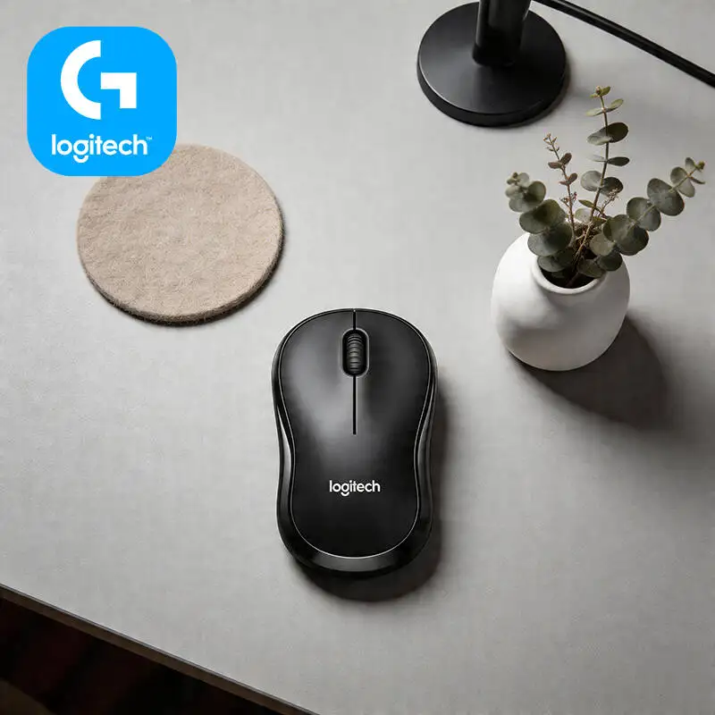 

Беспроводная мышь Logitech M220 с бесшумными кнопками, эргономичный дизайн, 18 месяцев автономной работы, USB-приемник, радиус действия 10 м, аксессуар для офиса и дома