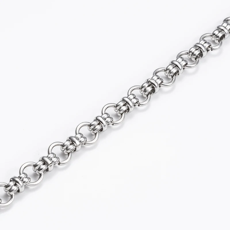 1Meter Stainless Steel 11mm Handmade Round Chain For Jewelry Making Supplies DIY HipHop Necklace Bracelet Accessorie Wholesale