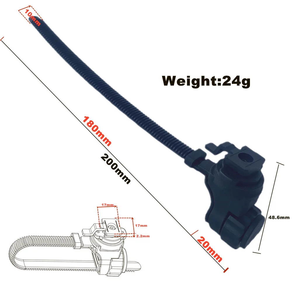 Für Trek Fahrrad Front Licht Lampenfassung Fahrrad Licht Adapter Bontrager Ion ProRT Ausgesetzt Heben Leichte Rücklicht Halter – Detail 4