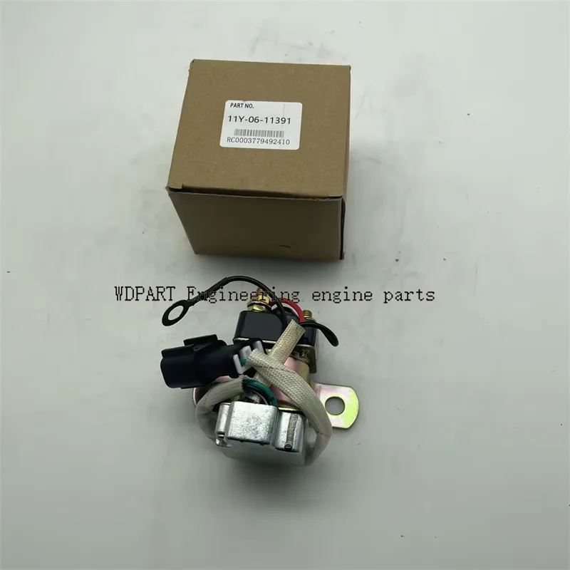 Relay Switch 11Y-06-11391 11Y0611391 For KOMATSU WA100 WA150 WA200 WA320 WA380 D31EX D31PX