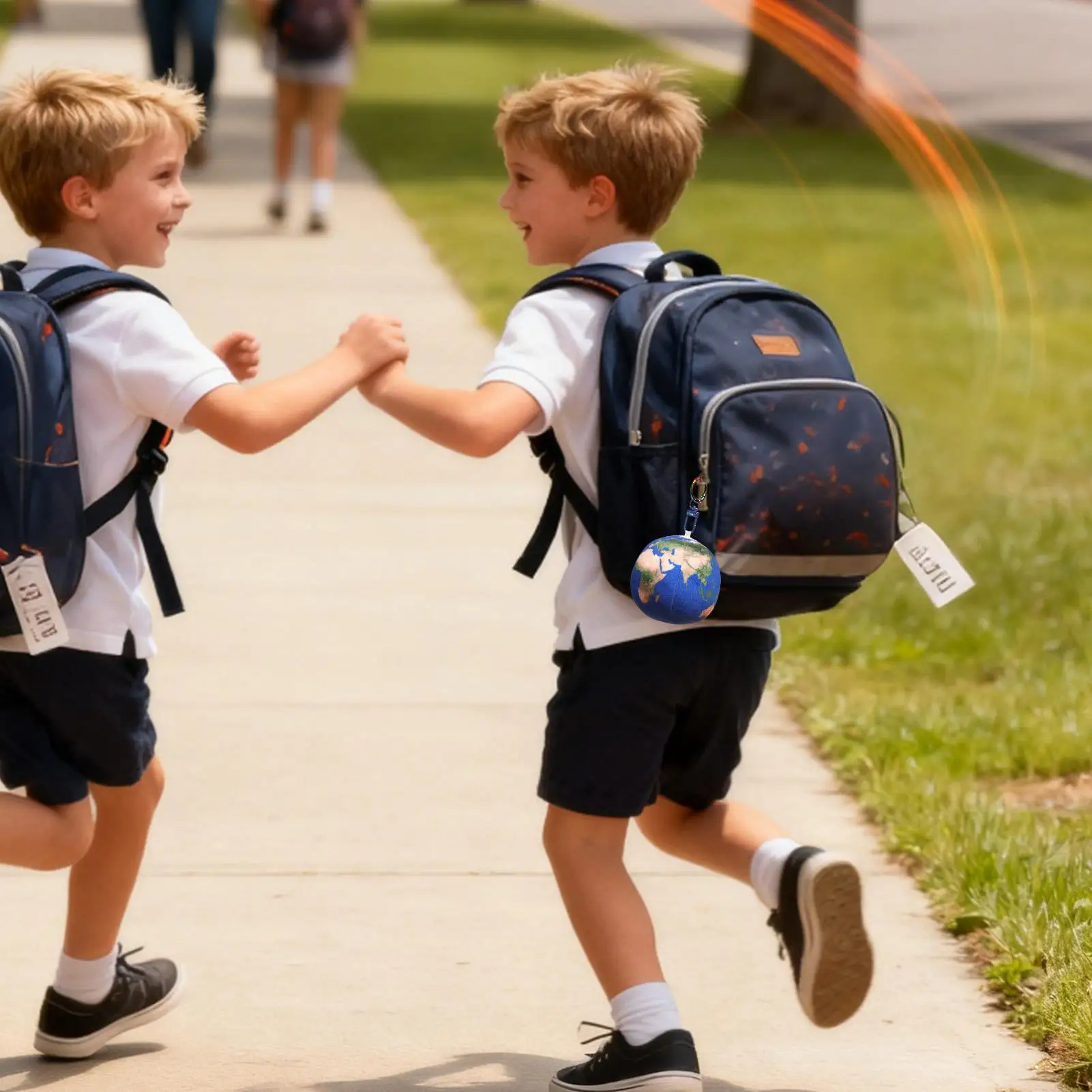 Planeta ornamento 2.95 Polegada macio hangable boneca de pelúcia planeta ornamentos para bolsa moeda jóias carteira mochila feminina