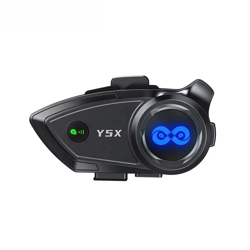 

Helmet motorcycle bluetooth headset walkie-talkie, group chat system with microphone, suitable for motorcycle riders