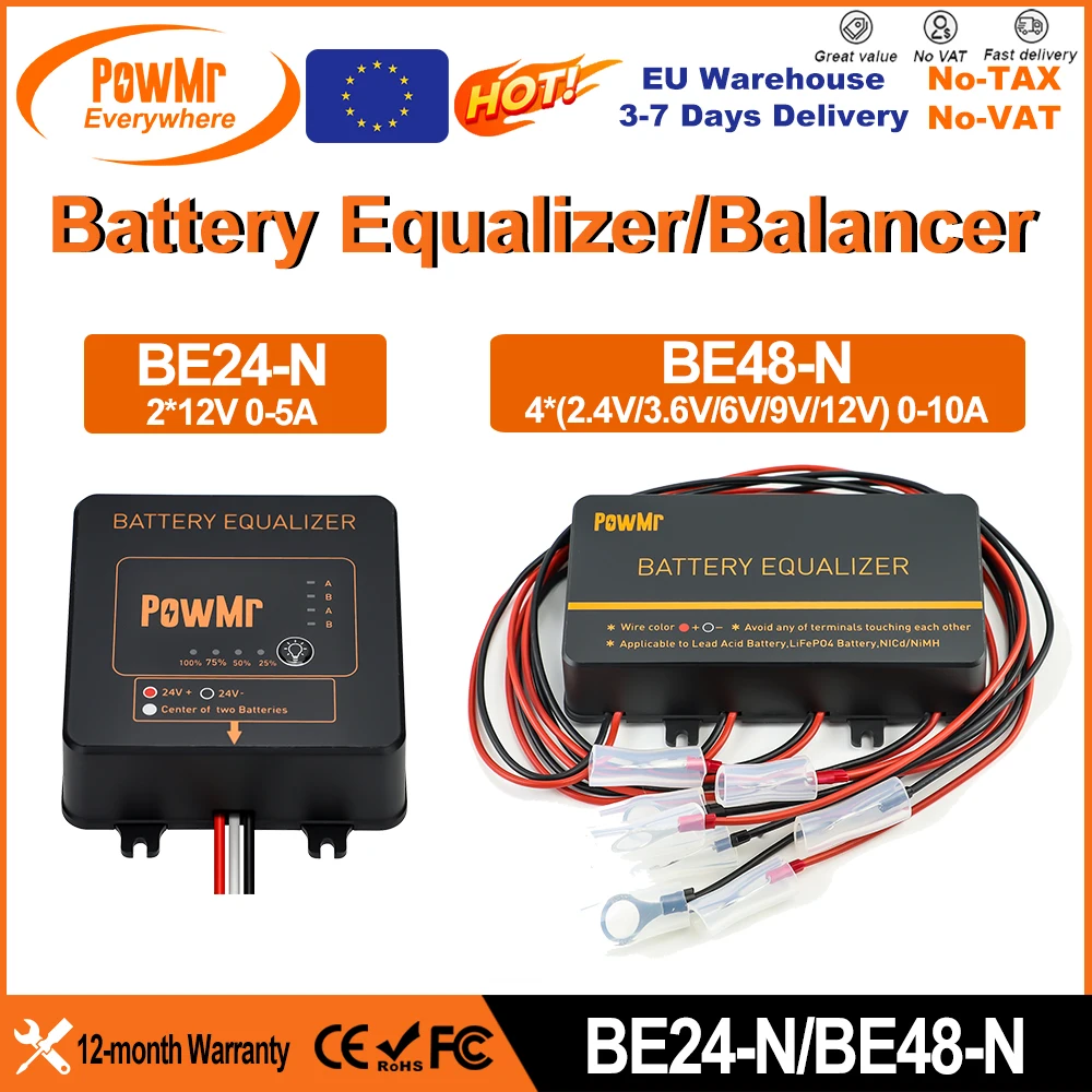 How to Extend Your Solar Battery Life with a Reliable Voltage Equalizer: A Real User’s Experience with the PowMr EU Battery Equalizer