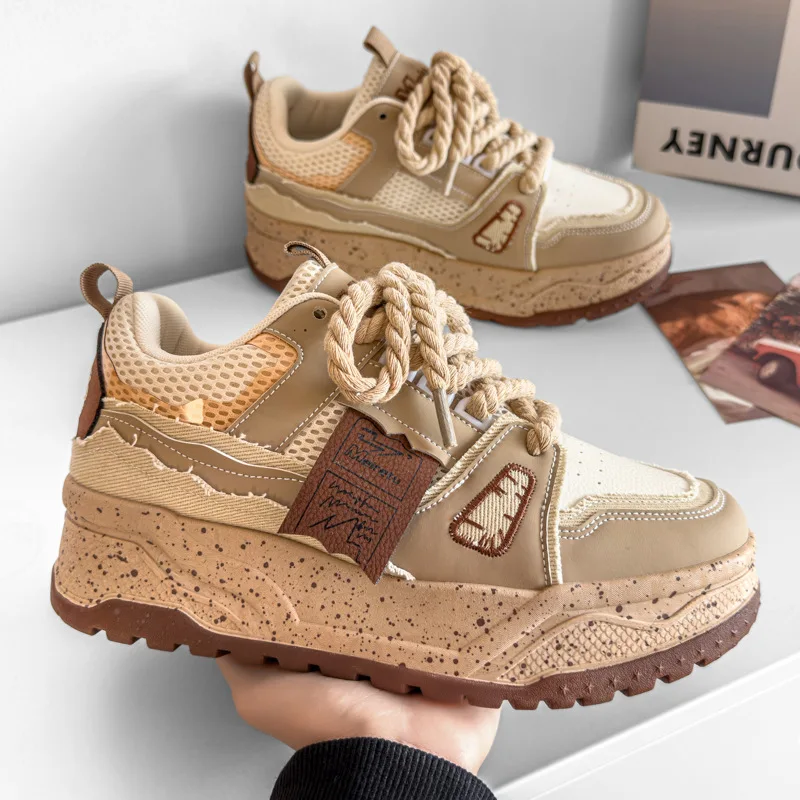

2026 New Women's Shoes Fashion Hip Hop Skateboard Casual Shoes for Woman Exquisite Chunky Sneakers Designer Shoes Zapatos Mujer