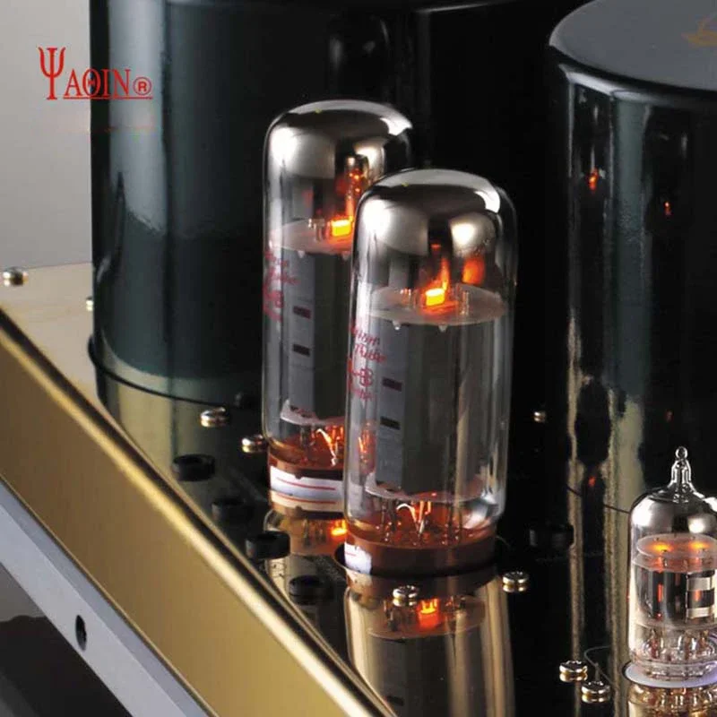 SUQIYA-YAQIN MC-10T El34 Tube À Vide Amplificateur Hifi Tube Amp Préamplificateur avec 12AX7 Pré-Amplificateur 40W 8Ohms