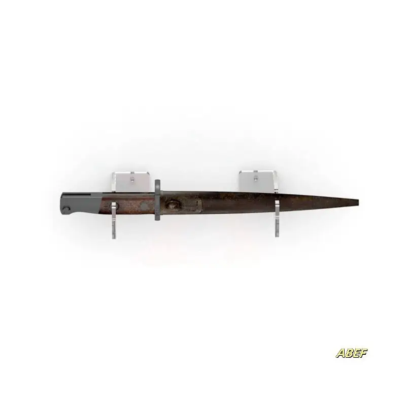 มีดอะคริลิคขาตั้งจอแสดงผลใบมีดมีดคอลเลกชันขาตั้งผู้ถือมีดเดี่ยว Rustic Cabin Home Decor