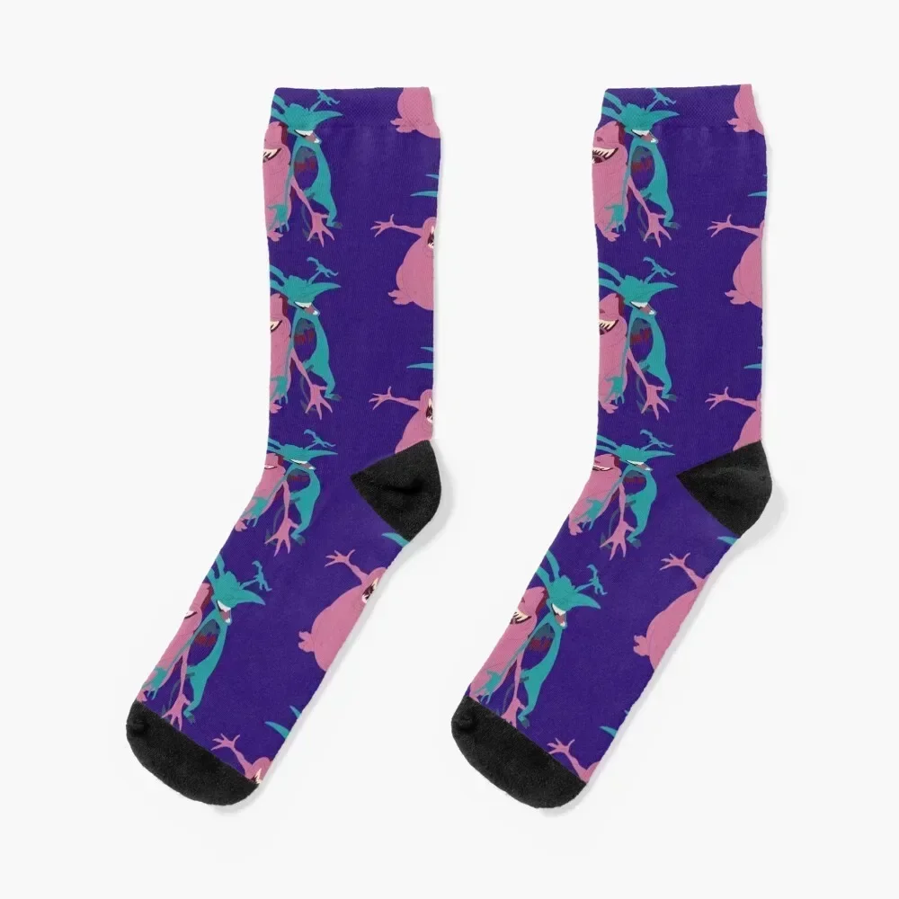 Minimalist Pain and Panic Socks Christmas Rugby with print cycling Socks For Women Men's